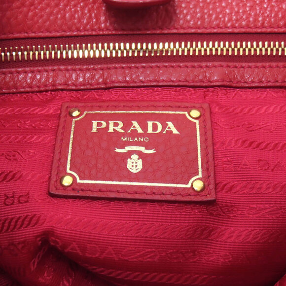 PRADA Red Shoulder Bag - Picture 6 of 16